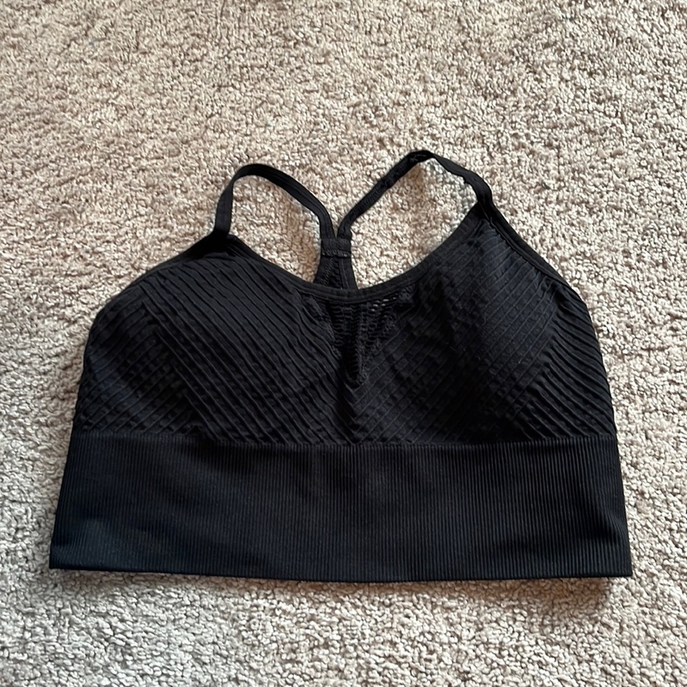 Sage Collective black sports bra